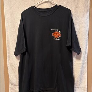 Black Harley Davidson Logo T-Shirt from Lubbock, Tx